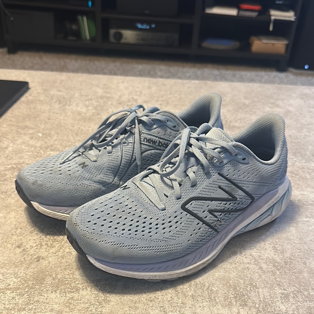New Balance Athletic Shoes in Light Blue
